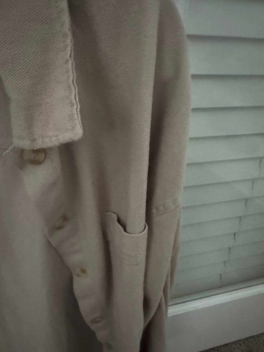 Thread & Supply Neutral Taupe Workshirt Jacket - Picture 4 of 4